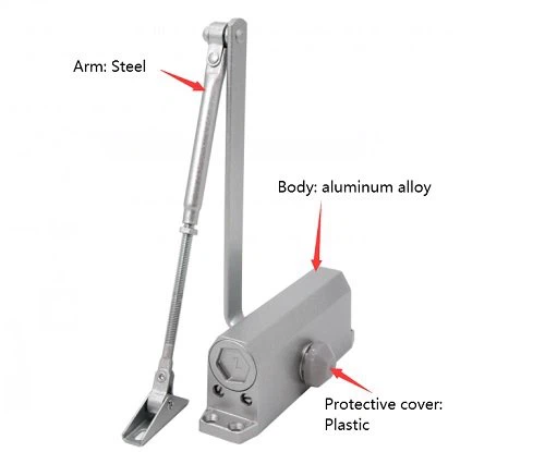 Door Closer Aluminium Alloy Automatic Door Closer Aluminium Alloy Automatic