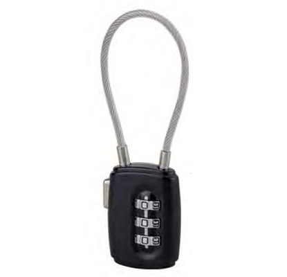 Zamak Combination Padlock With Cable Zamak Combination Padlock With Cable