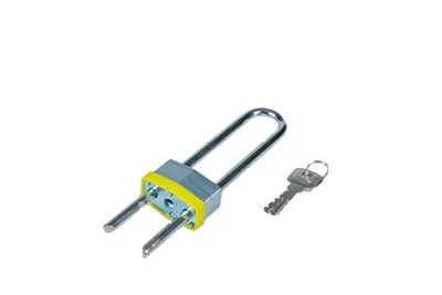Laminated Steel Padlock with Adjustable Shackle
